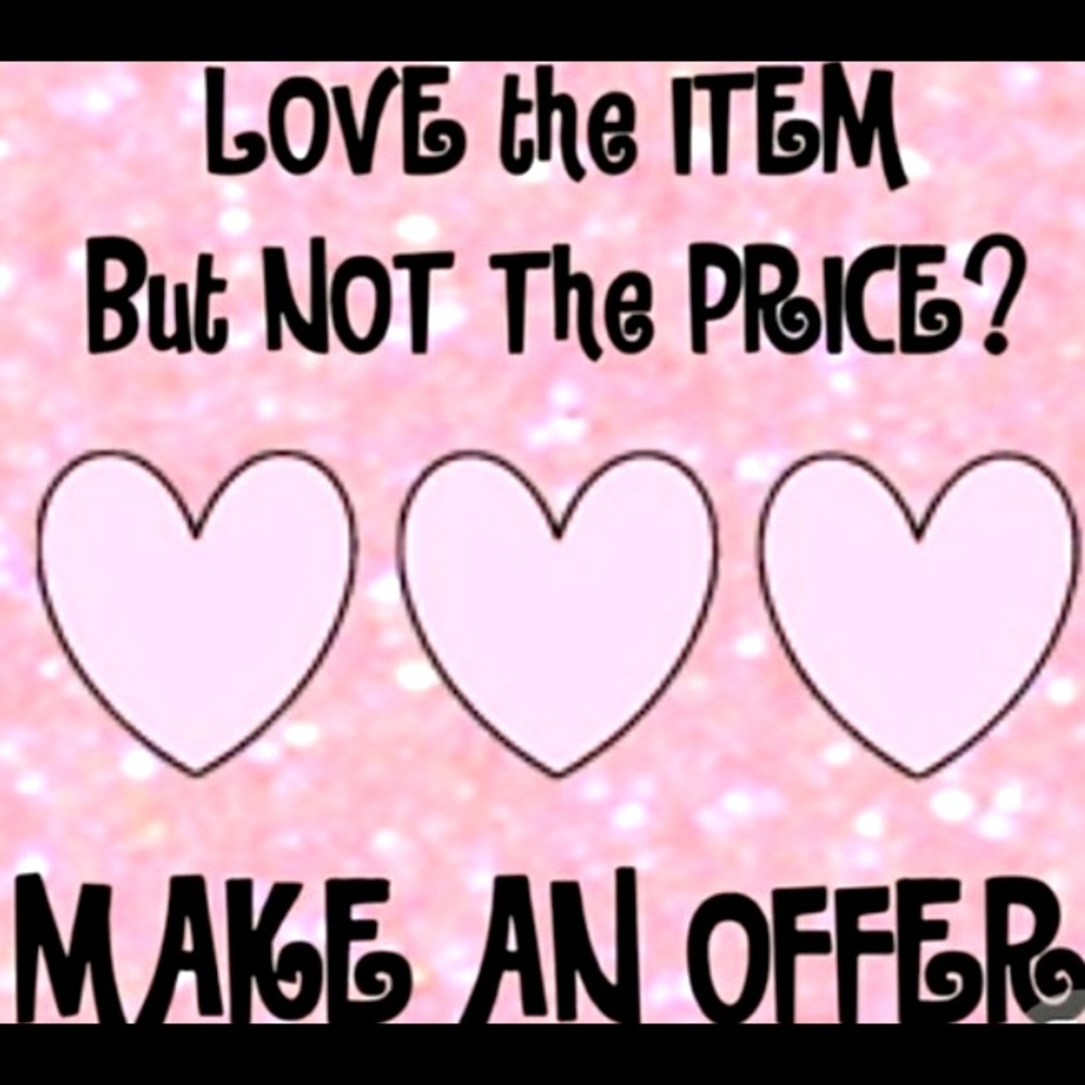 Love the item, make me an offer!